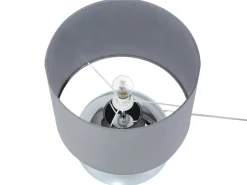 Candeeiro De Mesa 41 Cm Cinzento Ronava