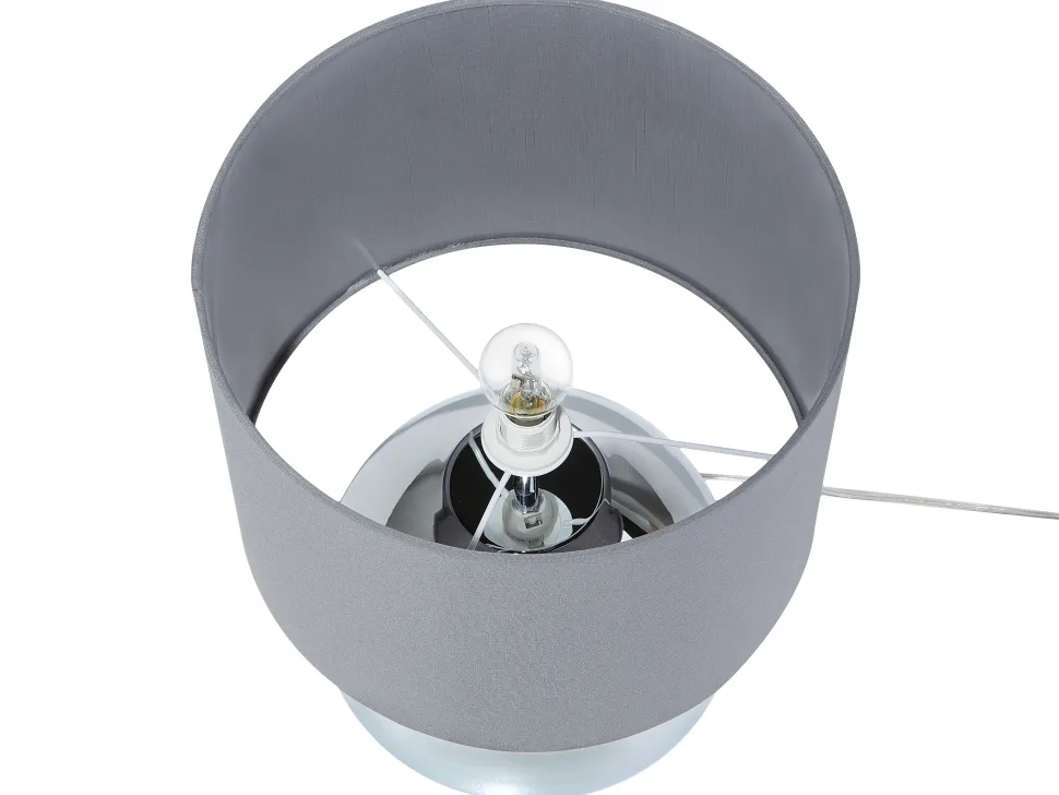 Candeeiro De Mesa 41 Cm Cinzento Ronava