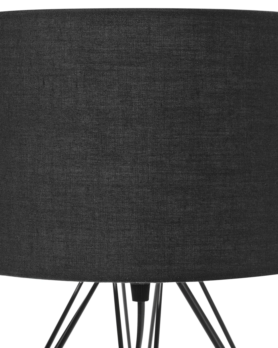 Candeeiro De Mesa 35 Cm Preto Maroni