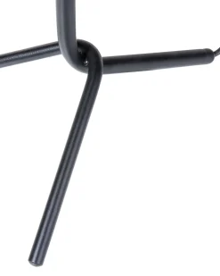 Candeeiro De Mesa Ajustavel Preto 42 Cm Mooki