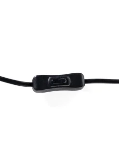 Candeeiro De Mesa Ajustavel Preto 42 Cm Mooki