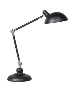 Candeeiro De Mesa Articulado Preto 80 Cm Meramec