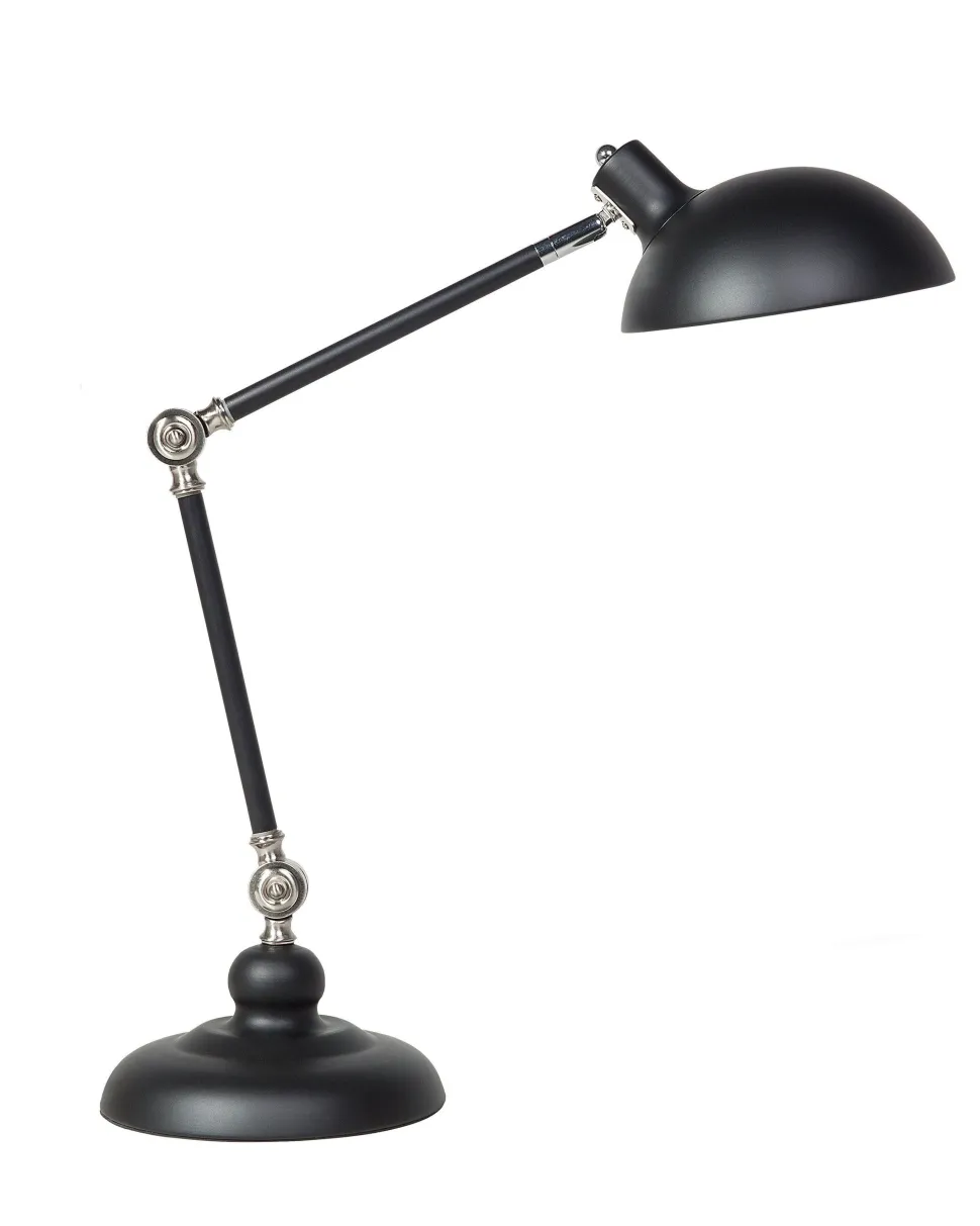 Candeeiro De Mesa Articulado Preto 80 Cm Meramec