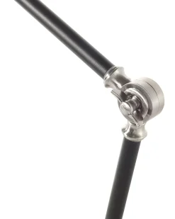 Candeeiro De Mesa Articulado Preto 80 Cm Meramec