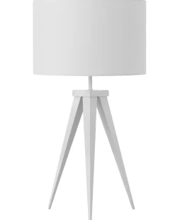 Candeeiro De Mesa Branco Stiletto