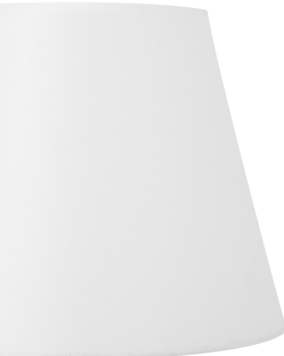 Candeeiro De Mesa Branco Em Madeira Agueda