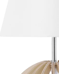 Candeeiro De Mesa Branco Samo