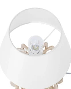 Candeeiro De Mesa Branco Samo