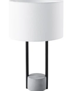 Candeeiro De Mesa Branco Remus