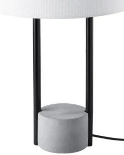 Candeeiro De Mesa Branco Remus