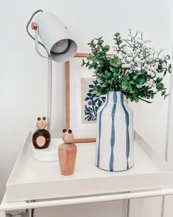 Candeeiro De Mesa Branco Tyria