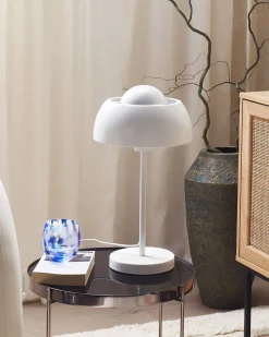 Candeeiro De Mesa Branco Senette