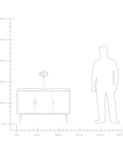 Candeeiro De Mesa Branco Senette