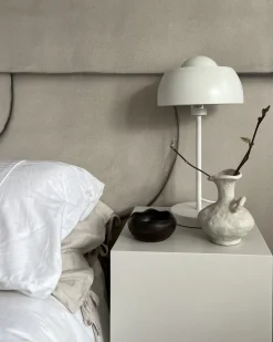 Candeeiro De Mesa Branco Senette