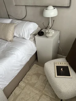 Candeeiro De Mesa Branco Senette