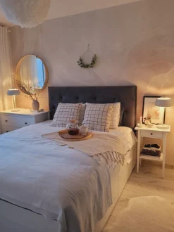 Candeeiro De Mesa Branco Senette