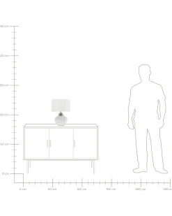 Candeeiro De Mesa Branco Neris