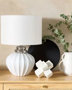 Candeeiro De Mesa Branco Neris