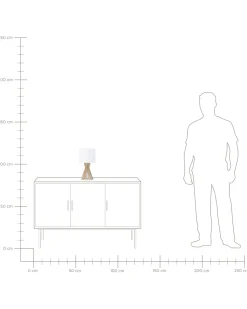 Candeeiro De Mesa Branco Carrion