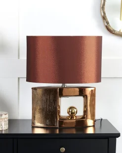 Candeeiro De Mesa Castanho Duero