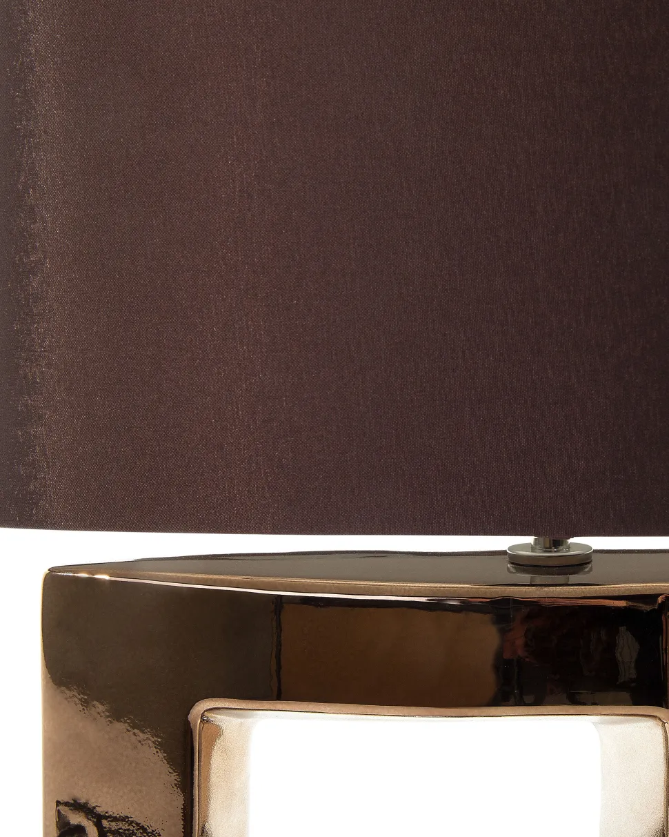 Candeeiro De Mesa Castanho Duero