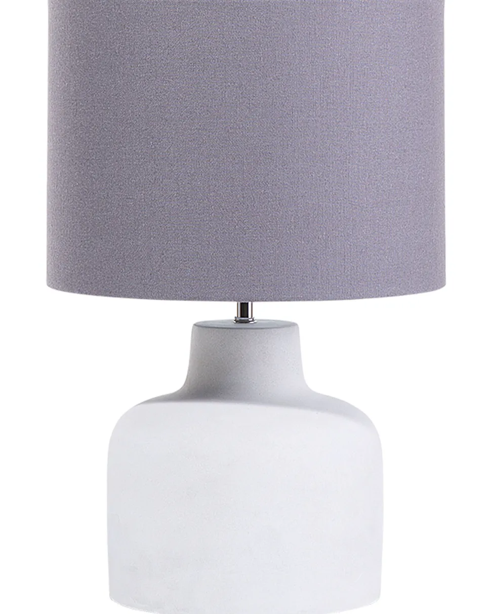 Candeeiro De Mesa Cinzento Bhima