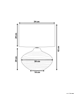 Candeeiro De Mesa Cinzento Lima