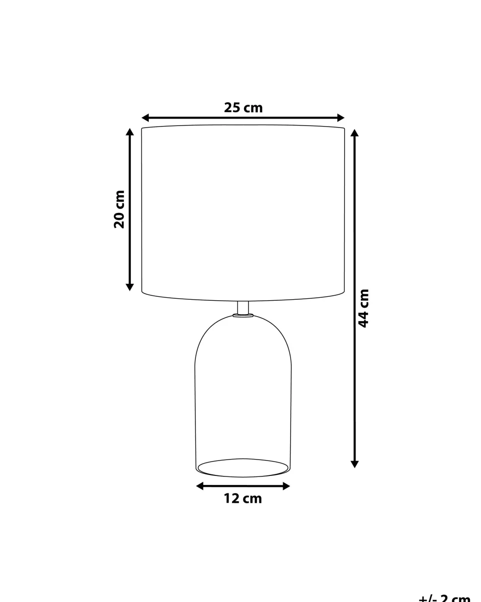 Candeeiro De Mesa Cinzento Devoll