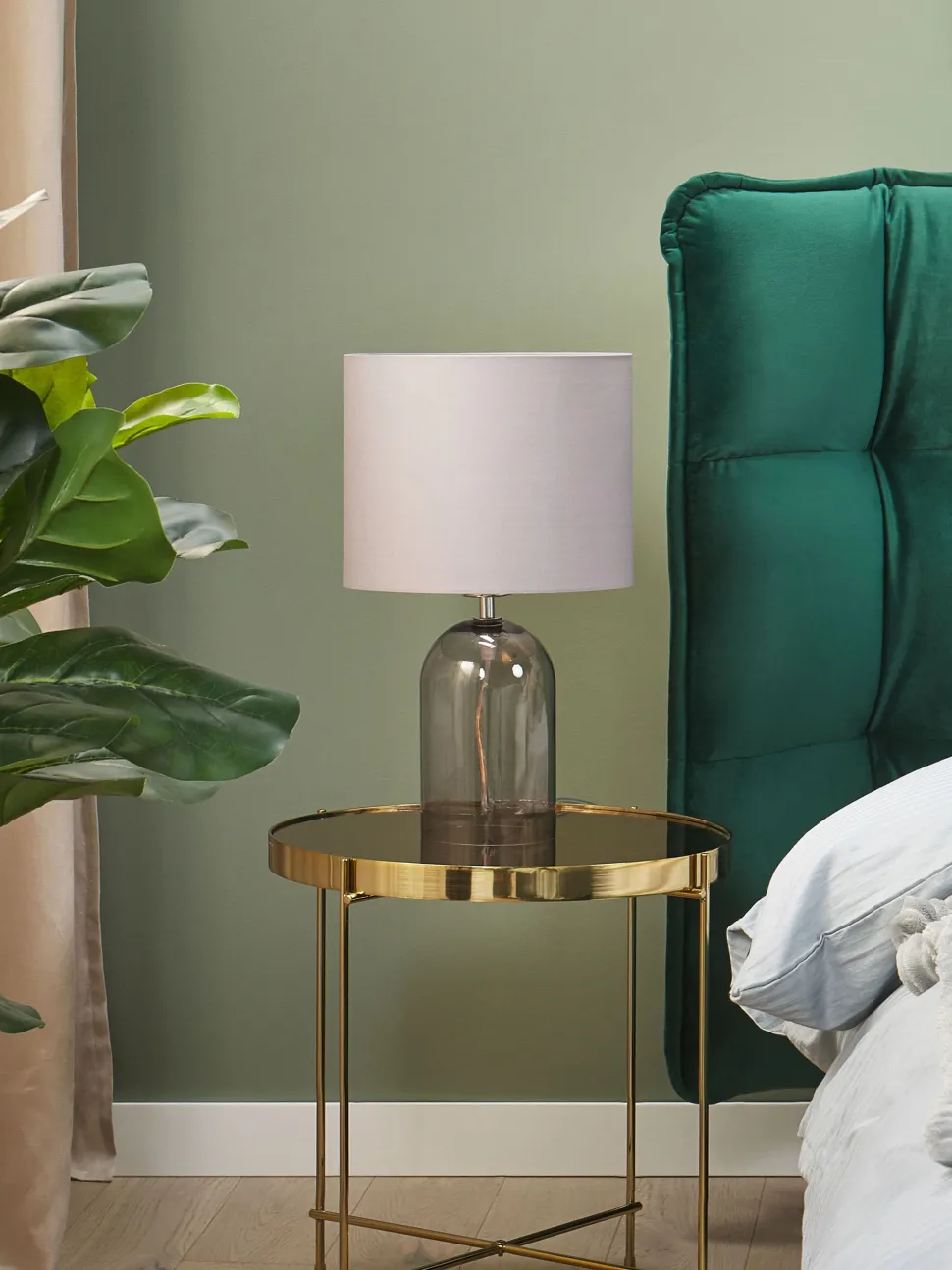 Candeeiro De Mesa Cinzento Devoll