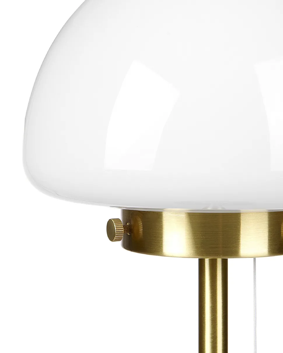 Candeeiro De Mesa Dourado 39 Cm Moruga