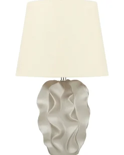 Candeeiro De Mesa Dourado Allika