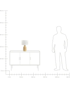 Candeeiro De Mesa Em Ceramica Laranja Balao