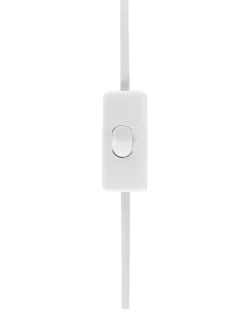 Candeeiro De Mesa Em Ceramica Cinzenta E Creme 56 Cm Yenisei