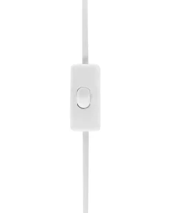 Candeeiro De Mesa Em Ceramica Cinzento Claro E Creme 66 Cm Georgina