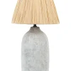 Candeeiro De Mesa Em Ceramica Cinzenta 56 Cm Matilde