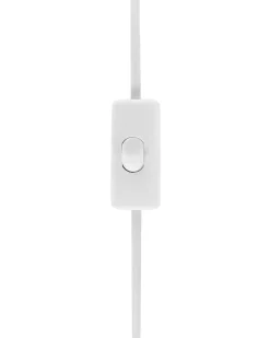 Candeeiro De Mesa Em Ceramica Branca E Creme 60 Cm Caine