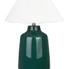 Candeeiro De Mesa Em Ceramica Verde 57 Cm Careta