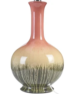 Candeeiro De Mesa Em Ceramica Multicolor Nizao