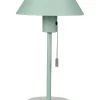 Candeeiro De Mesa Em Metal Verde Claro 37 Cm Caparo