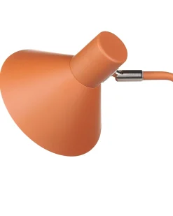 Candeeiro De Mesa Em Metal Laranja 51 Cm Rimava