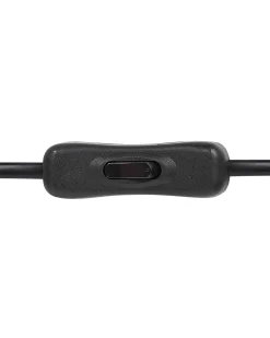 Candeeiro De Mesa Em Metal Preto Baldwin