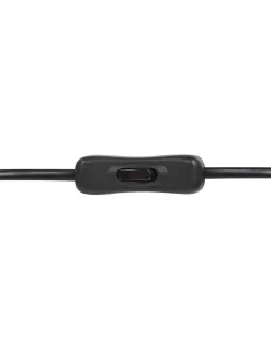 Candeeiro De Mesa Em Metal Preto 51 Cm Rimava