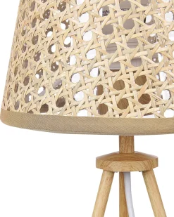 Candeeiro De Mesa Em Rattan Natural Boetica