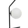 Candeeiro De Mesa Em Vidro Preto 47 Cm Wapiti
