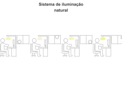 Candeeiro De Mesa Led Em Metal Prateado 120 Cm Volans