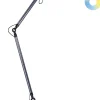 Candeeiro De Mesa Led Em Metal Preto 80 Cm Grus