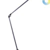 Candeeiro De Mesa Led Em Metal Preto 73 Cm Lacerta