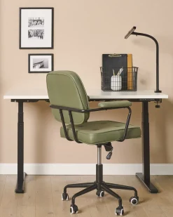 Candeeiro De Mesa Led Preto 48 Cm Auriga