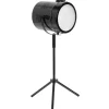 Candeeiro De Mesa Metalico Tipo Projetor Preto Henares