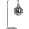 Candeeiro De Mesa Prateado Ramis